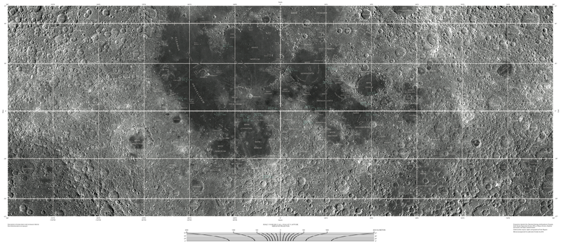 Illustration for article titled These Are Easily The Most Gorgeous Maps Of The Moon Ever